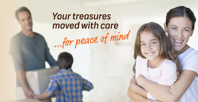 Your treasures moved with care banner